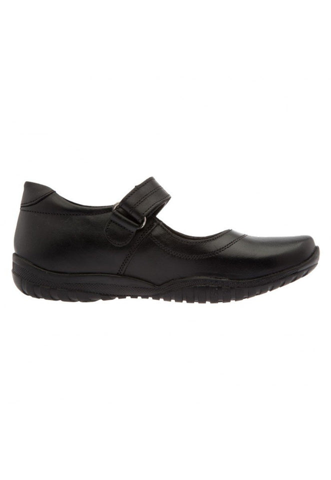 Coqueta Zapato con Punta Cuadrada y Cinta Zapato para Niñas