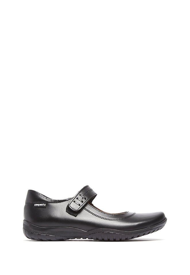 Coqueta Zapato con Punta Cuadrada y Cinta Zapato para Niñas