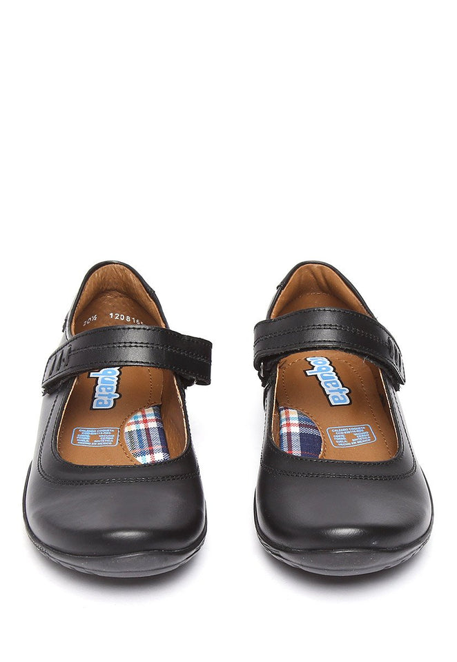 Coqueta Zapato con Punta Cuadrada y Cinta Zapato para Niñas