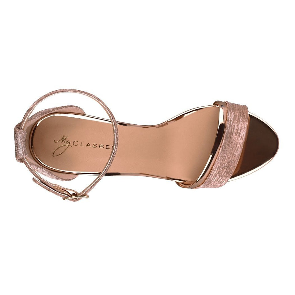 MY CLASBEN Zapatillas Cl‰sicas para Dama 173481 Oro Rosado