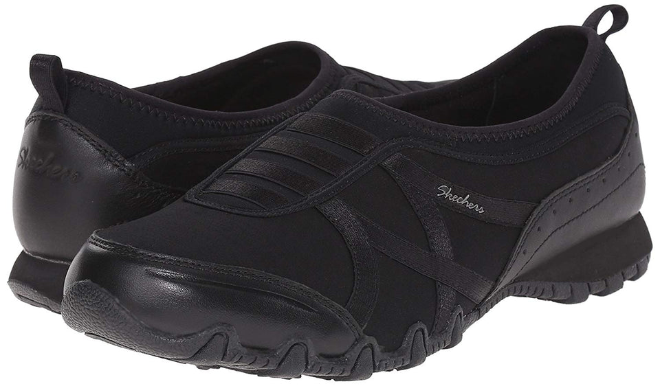 Skechers Tenis Bikers Symphonies Black Womens Fashion Tenis para Mujer